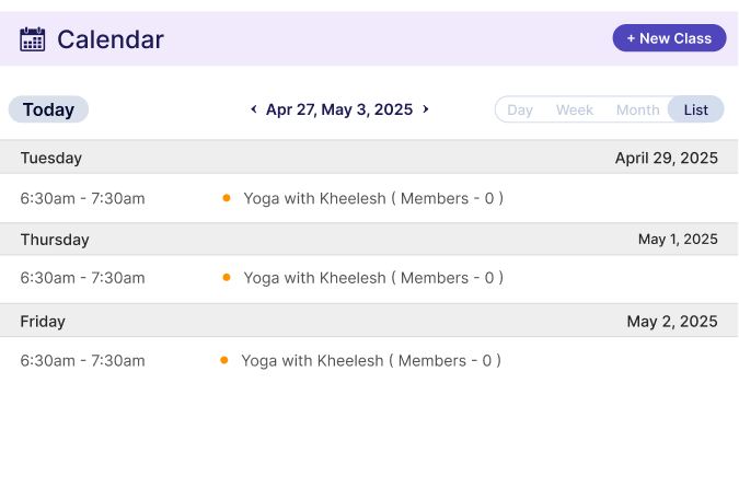 Calendar