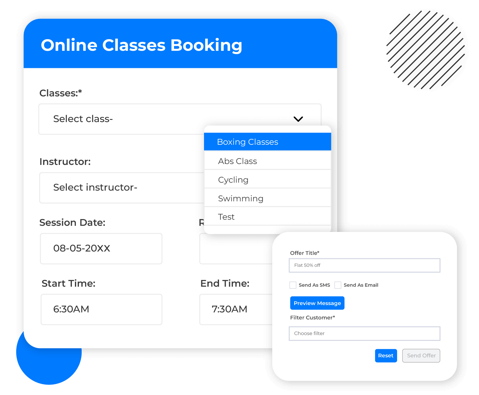 Automate booking and marketing